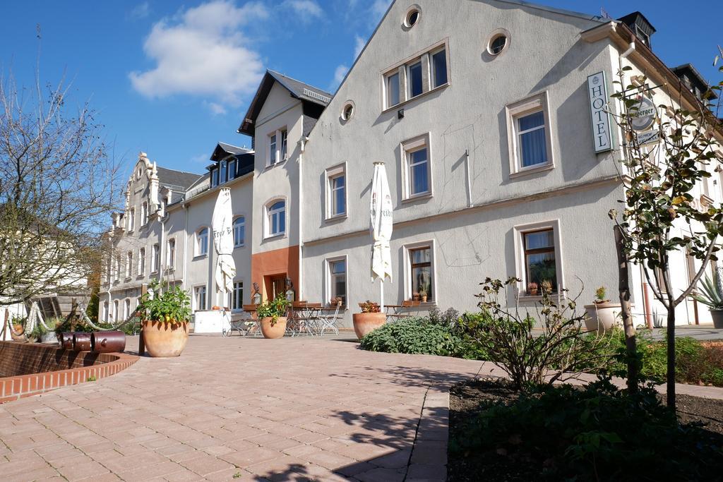 Hotel Garni Brauhof Niederwiesa Esterno foto